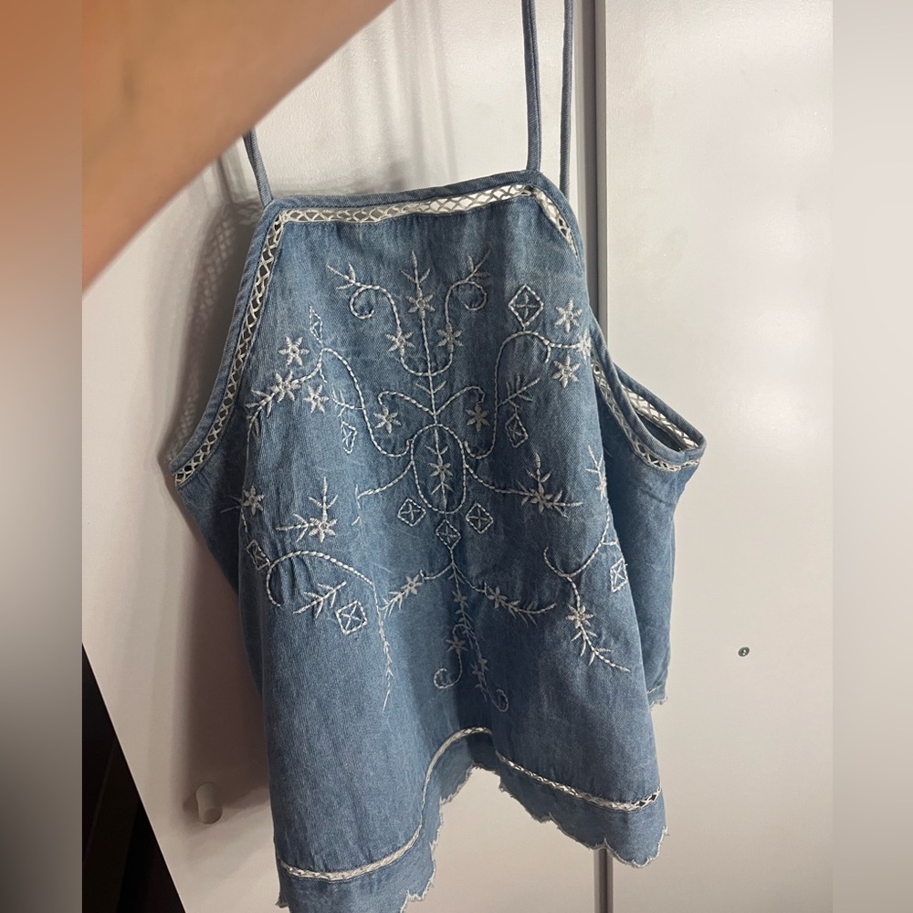 Summer denim top - American eagle